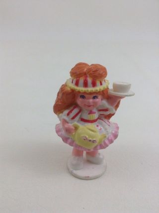 Cherry Merry Muffin Figure Penny Peppermint 2.  5 " Pvc Doll Vintage 1989 Mattel