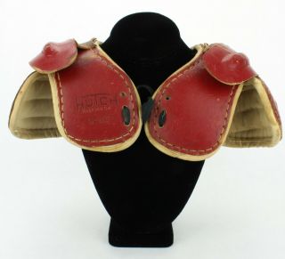 Vintage Hutch Football Shoulder Pads S - 04 Childs Youth 1950s Usa Man Cave (448)