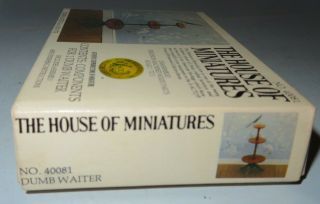 X - Acto House Of Miniatures 40081 DUMB WAITER CIRCA 1760 - 75 Dollhouse Open Box 5