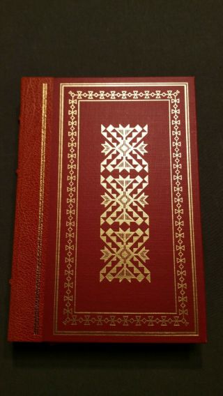 The Last Of The Mohicans James Cooper Franklin Library Red Antique 1982 Book