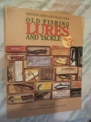 Vintage Fishing Lure Book Old Lures No 3 Plus A Lure To Start Your Learning