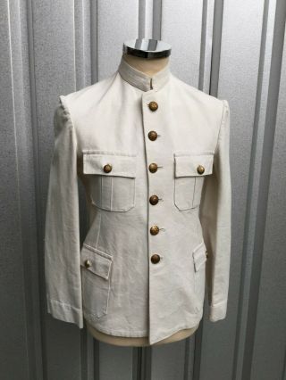 Ww1 Tunic Russian Ww1 Jacket Prussian Ww1 Uniform Antique Linen Jacket 1910s