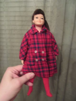 Vintage 1963 Remco Libby Littlechap Doll In Clothes