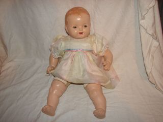 Vintage Doll Composition Head Parts Repair Restore 21 Inch Baby Hendren Crier