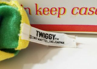 STUNNING Vintage Blonde Twist ' N Turn Twiggy Doll MINTY 6