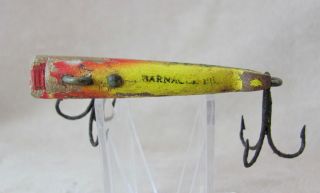 Barnacle Bill Pier Bait,  Old Warrior 2.  5 " Wood Body,  Florida,  Porter Or Dixie ?