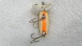 L@@K VERY TOUGH Vintage Fred Arbogast JITTERBUG 650 - 136 PARROT Fishing Lure L@@K 5
