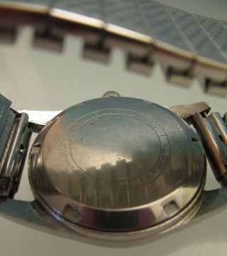 Vintage CARAVELLE M6 Men ' s Waterproof Watch Expand Band 3