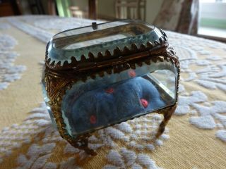 Antique Jewelry Holder Display Box