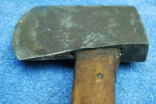 Antique Primitive Hand Forged Axe ` 19th Century log cabin Tool 7