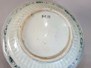 CHINESE MING PERIOD BLUE & WHITE HORSE PLATE DISH - MUSEUM PROVENANCE 5