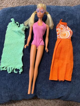 Vintage Malibu Pj Barbie Doll - 1971 -