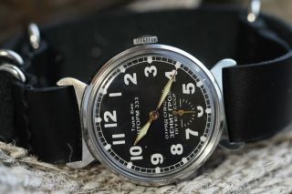 Wrist Watch Pobeda Taj Bek Storm 333 Soviet USSR Mechanical Afhganistan 6