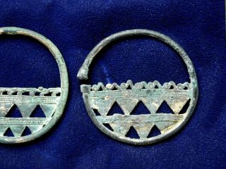 6 tairona pre - Columbian earrings nose rings gold stone copper pendants pectorals 7