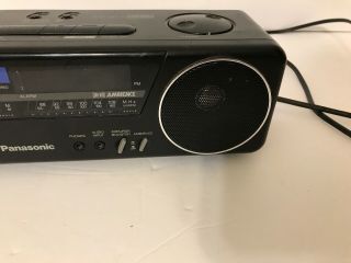 Vintage PANASONIC RC - X210A FM AM Radio Alarm Clock Boombox - 4