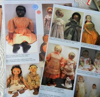 8p History Article - Antique American Cloth Dolls 1840 - 1930 - Izannah Chase 2