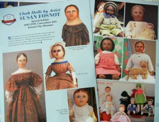 8p History Article - Antique American Cloth Dolls 1840 - 1930 - Izannah Chase 4
