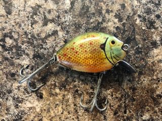 Vintage Heddon Punkinseed Sunfish Fishing Lure