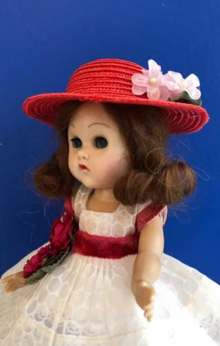 Vintage Vogue BKW Ginny Doll in her Medford Tagged Kinder Crowd Dress 7