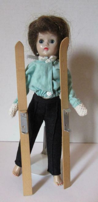 Vintage Early Vogue Jill Doll 1958 3167 Ski Outfit