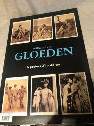 Wilhelm von Gloeden male naked nude boys poster book gay interest HTF fast ship 4