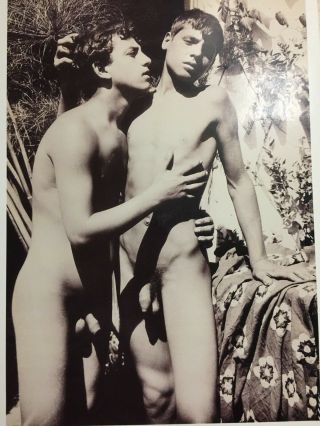 Wilhelm von Gloeden male naked nude boys poster book gay interest HTF fast ship 6