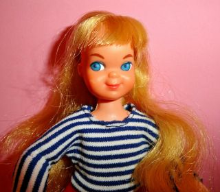 Vintage Barbie European 70s Tutti 8128 From 1975 In 8465 From 1971