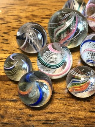 15 Antique German Hand Made Marbles. 2