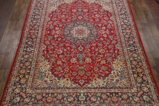 Vintage Traditional Floral Najafabad Oriental Area Rug Hand - made Carpet 10x13 4