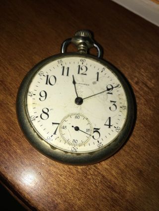 Antique Equity Watch Company 7 Jewel Pocket Watch Made For Private Jeweler