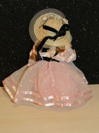 Vintage Vogue MLW Ginny Doll Tiny Miss 1956 REDHEAD in DEBS 6073 OUTFIT EUC 4