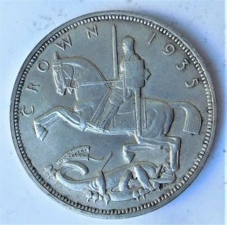 1935 George V Rocking Horse Crown Vintage Antique