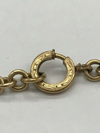 Antique 1/20 12K Gold Fill Pearl Bracelet Victorian/Art Noveau? 2