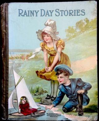 Rainy Day Stories Antique Victorian Children 