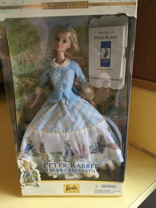 Collector Edition Barbie - Peter Rabbit 100 Year Celebration - 2001
