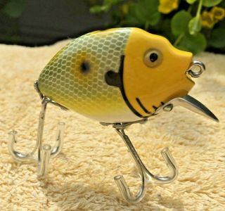 Heddon Punkinseed 2nd 9630 - X9630jyh - Yellow Head Fishing Lure