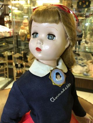 20” Madame Alexander Vintage Maggie Face Doll Annabelle 1950s