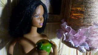 Barbie Black Flex Silicone Fashion Model Mattel 2002 Nude Markin