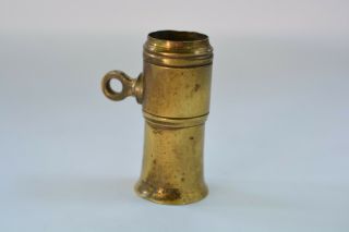 Old Antique Small Brass Jeweler 