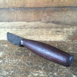 Vintage Hand Tools ERNST BROTHERS LEATHER KNIFE Carbon Steel Old Antique 135 5