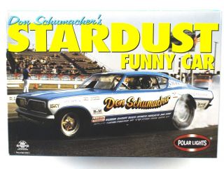 Don Schumachers Stardust Funny Car Polar Lights 1:25 Model 6503 Open Complete