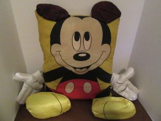 Vintage Pillow People Walt Disney Company Mickey Mouse Plush Stuffed Doll