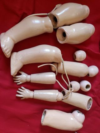Antique Doll Body Parts German Germany Repair Replace