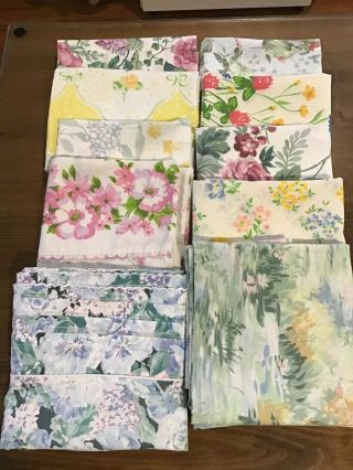 Quality Mismatched Pillowcases Qnty Of 10 Superclean