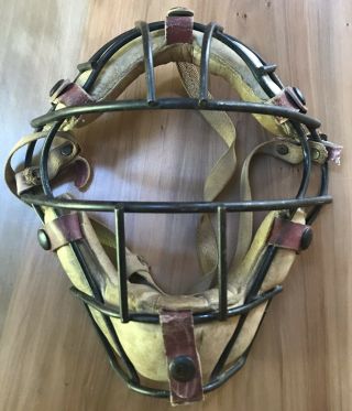 Vintage Antique Baseball Softball Catchers Mask -