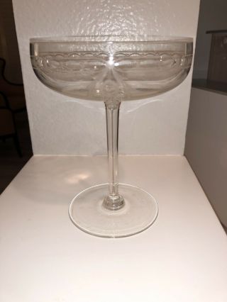 Antique Champagne Coupe