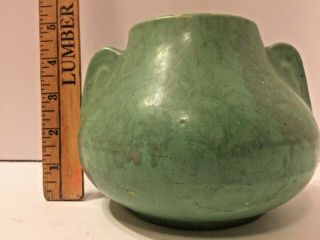 Antique Mission Arts/crafts Art Pottery Brush Dual Handles Classic Vase