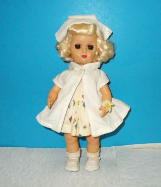 Vintage 10 " Tiny Terri Lee Doll W/ Blonde Hair All 1950s