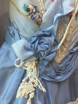 Susan Hitzel Silk dress set - antique bisque 26 - 27 
