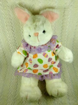 Vintage Broadway Department Store Bunny Rabbit Plush N Easter Egg Dress 17 " Rare